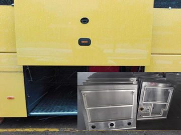 Porte en aluminium/en acier de bagage d'autobus de panneau, mécanisme de porte de manuel/autobus de Pneuamtic